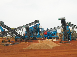 喀麦隆隆潘卡尔电站200吨/小时大坝用砂石骨料加工系统